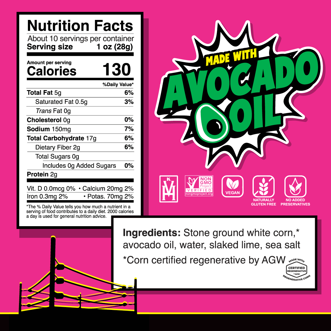 Sea Salt - The "OG", 100% Avocado Oil, Gluten Free, Vegan