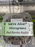 Micro Greens, Radishes