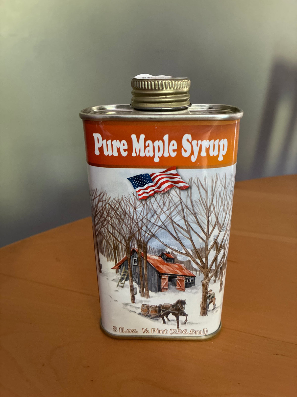 Maple Syrup, 8 oz tin
