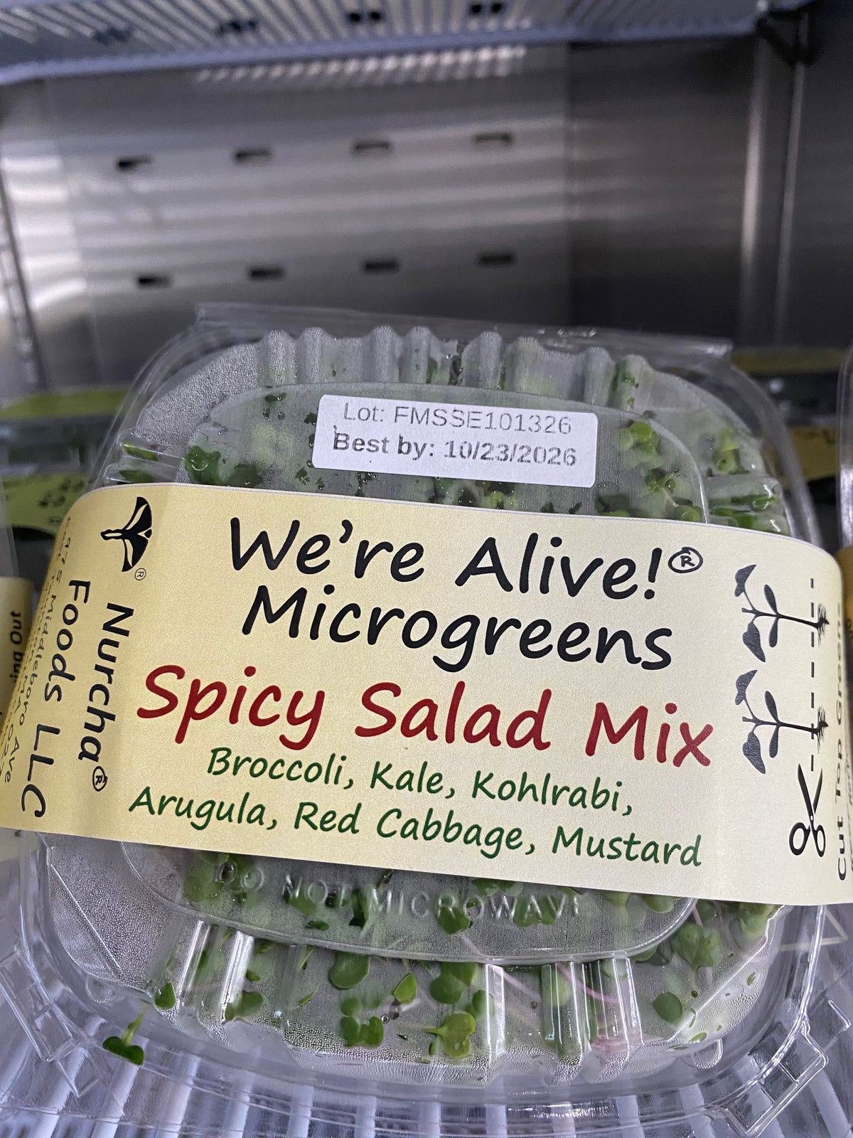 Micro Greens, Spicy Salad Mix