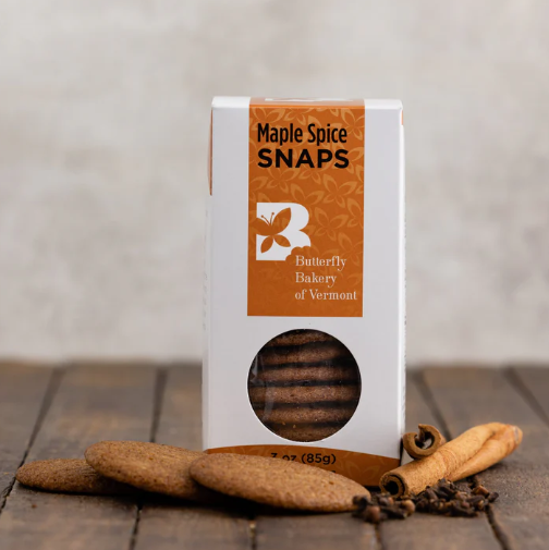 Maple Spice Snaps- Butterfly Bakery