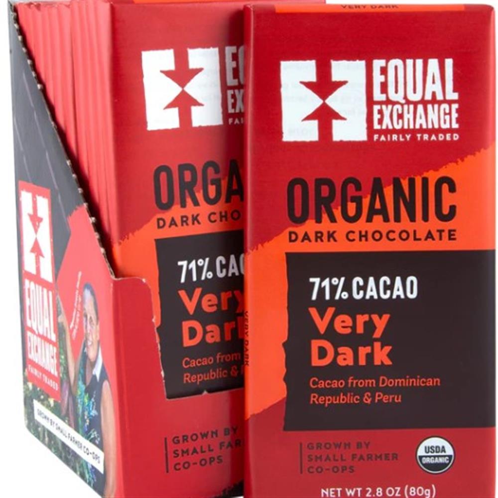 Very Dark Chocolate Bar- Organic